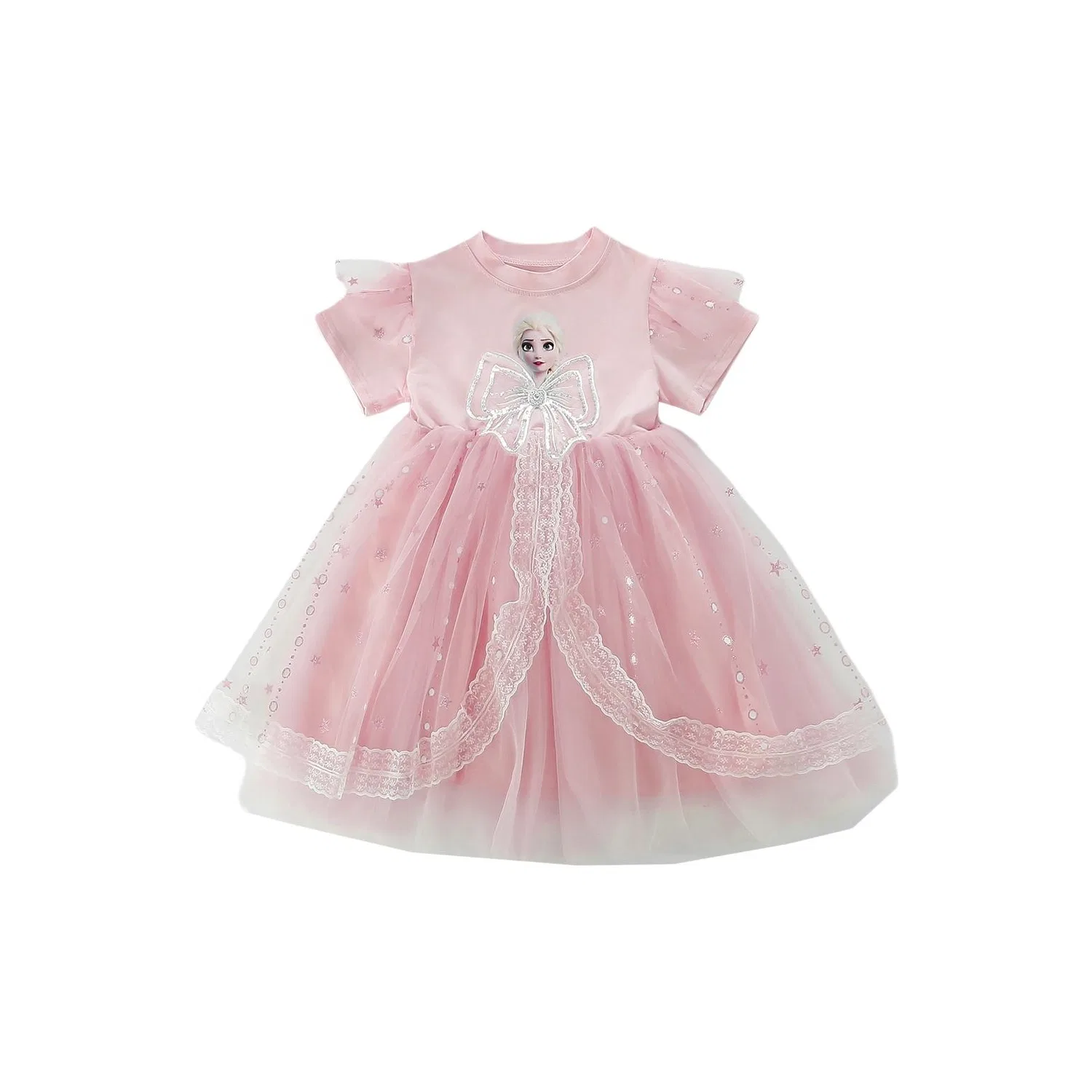 Платье для детей 3-7 лет Disney, Pink