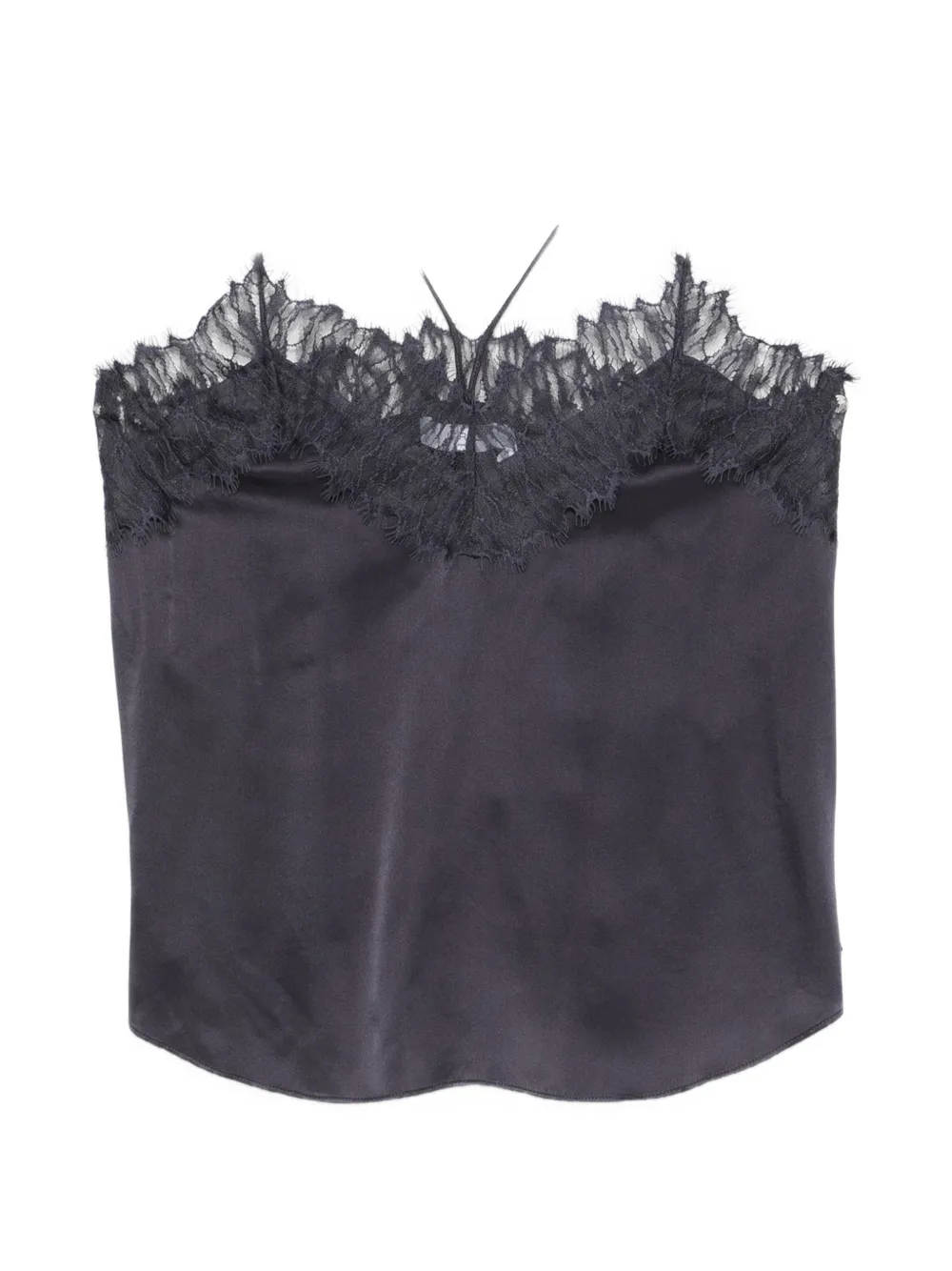 

Кружевное топ с бретелями Iro, серый