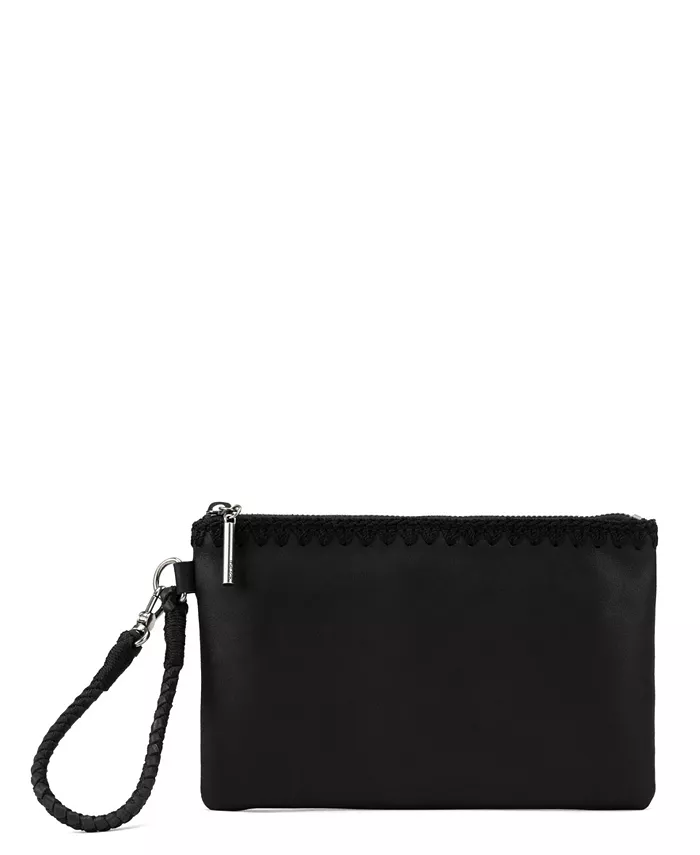 

Женский кожаный кошелек на запястье Vita The Sak, черный