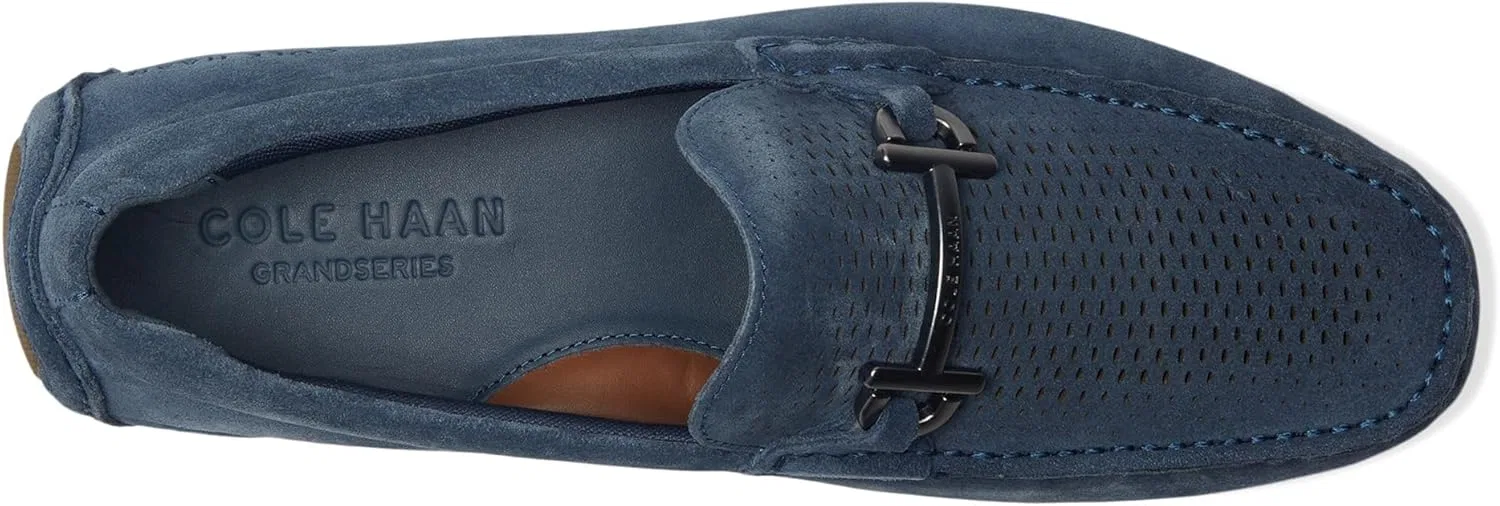 Мужские лоферы Cole Haan Grand Laser BitDriver, 2-Big Dipper Suede Rubber — фото 3
