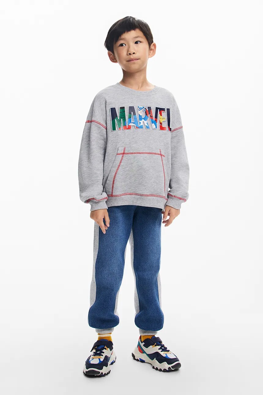 

Детская толстовка Desigual, серый