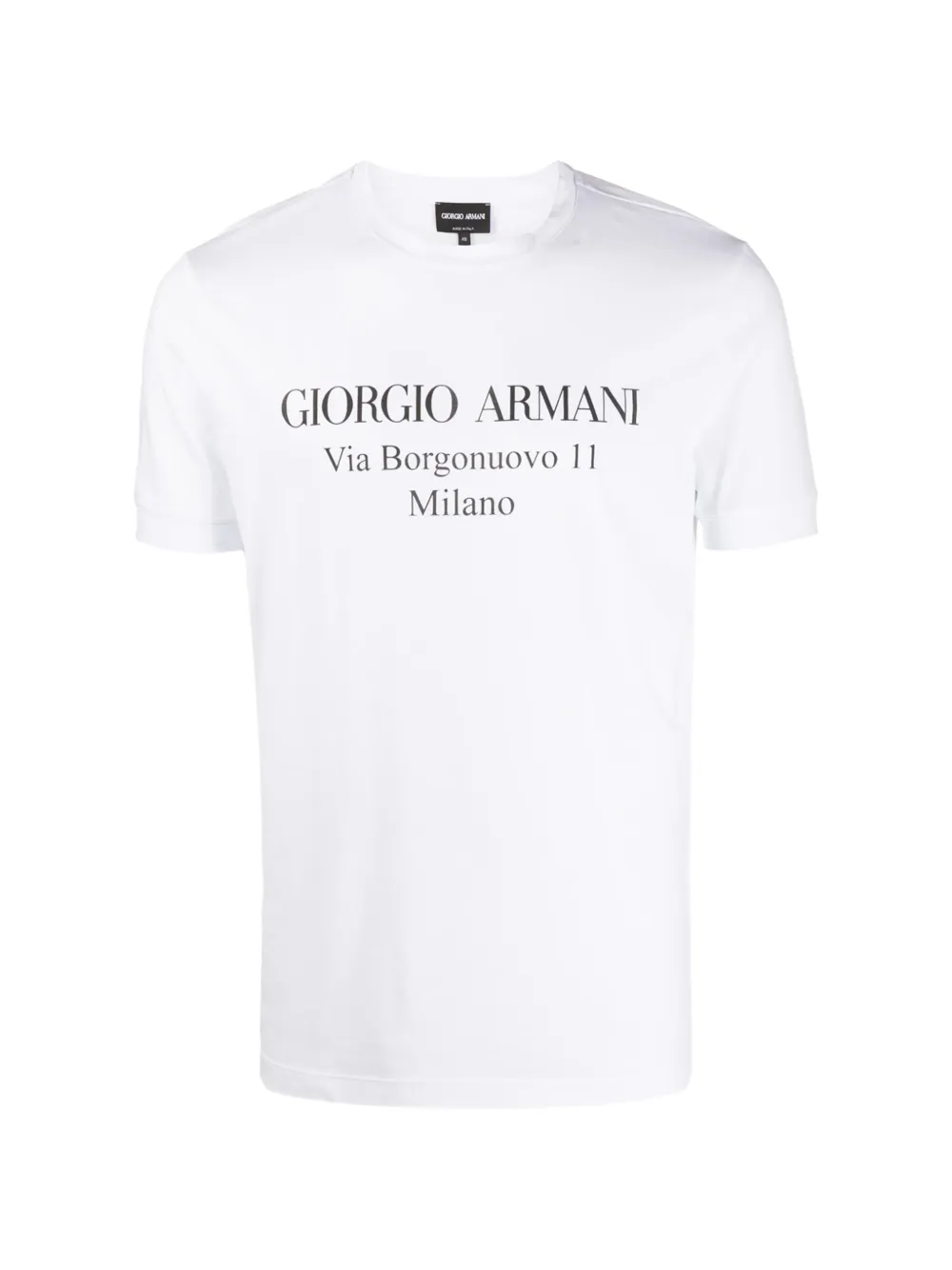 

Футболка с коротким рукавом Giorgio Armani, белый