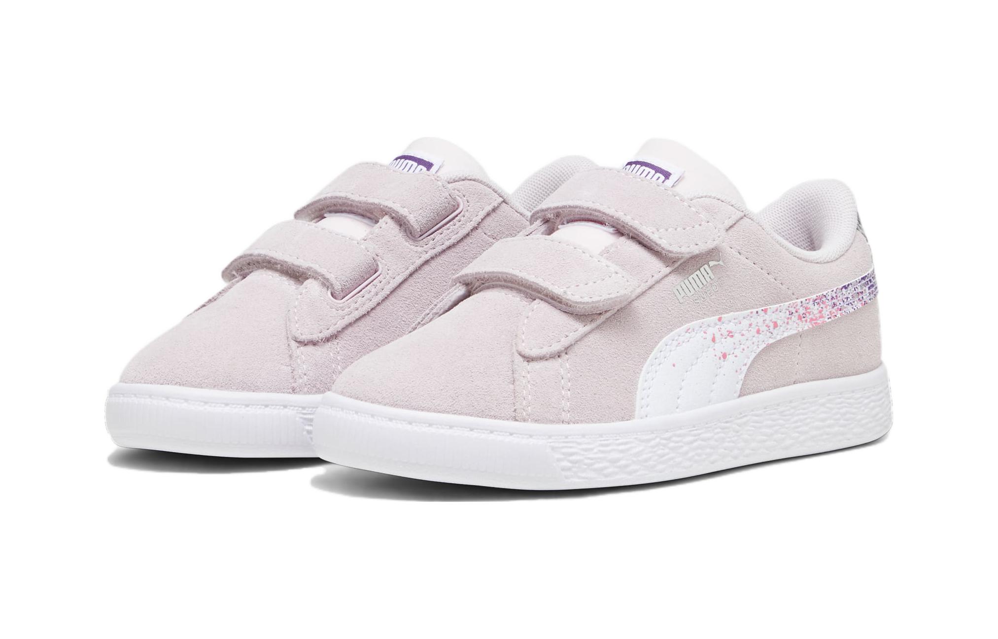 Puma Suede Classic Toddler 'Starry Night - Galaxy Pink', Розовый Белый — фото 3