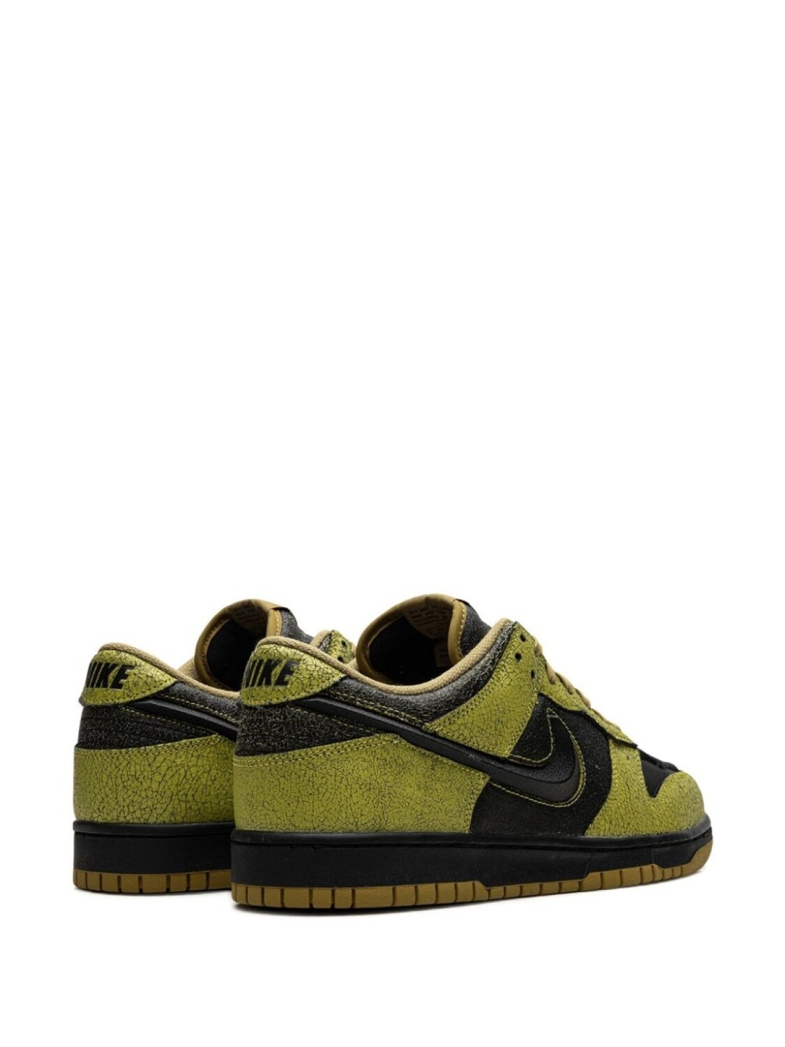 Кроссовки Dunk Low на Хэллоуин Nike, зеленый — фото 3