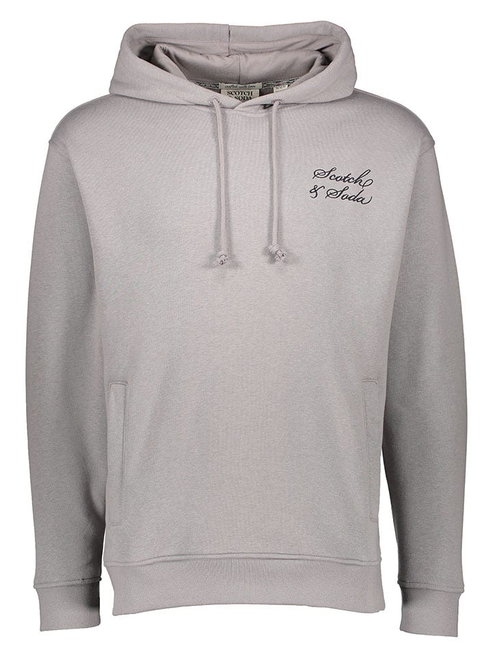 

Толстовка с капюшоном Scotch & Soda, серый