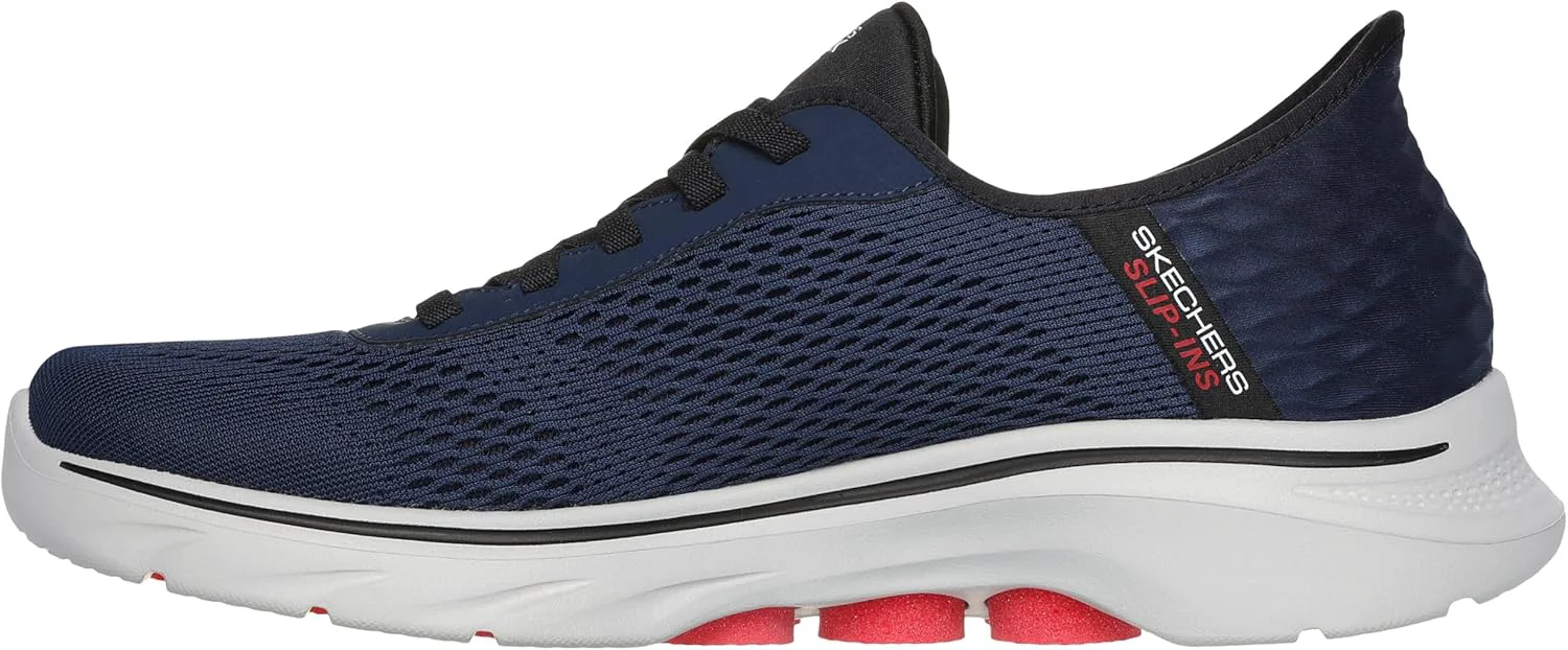

Мужские слипоны Skechers Hands Free Go Walk 7 - Free Hand 2, темно-синий/красный