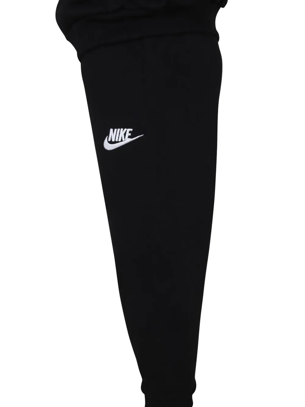 Спортивный костюм из хлопковой смеси с логотипом Nike Kids, черный — фото 3