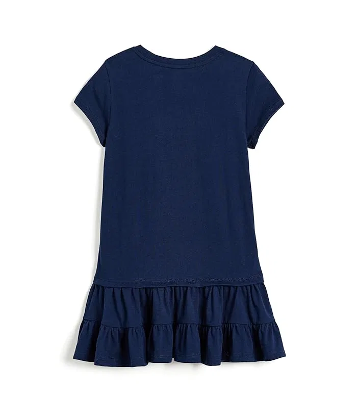 Платье хлопковое Polo Bear Ralph Lauren Polo Ralph Lauren Kids, Refined Navy — фото 2