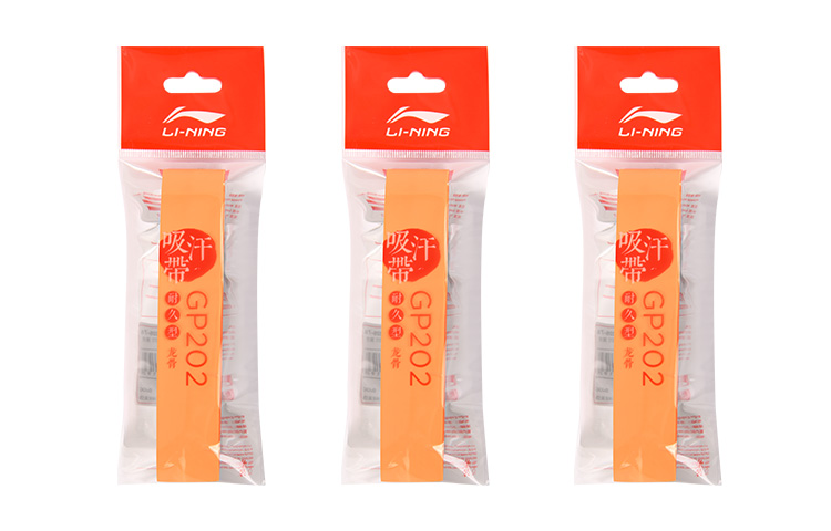 

Лента для рукоятки бадминтонной ракетки PU тонкая, набор из 3 штук LINING, оранжевый