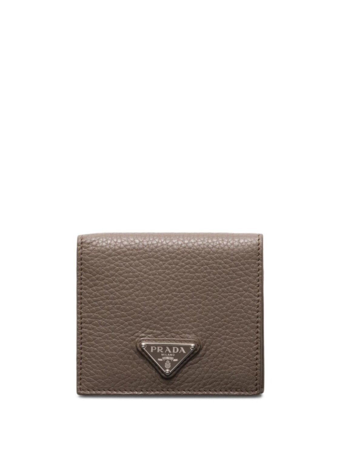 

Кошелек с логотипом Prada, серый