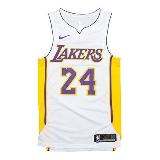 

Спортивная футболка los angeles lakers kobe bryant 24 jersey white Nike, белый