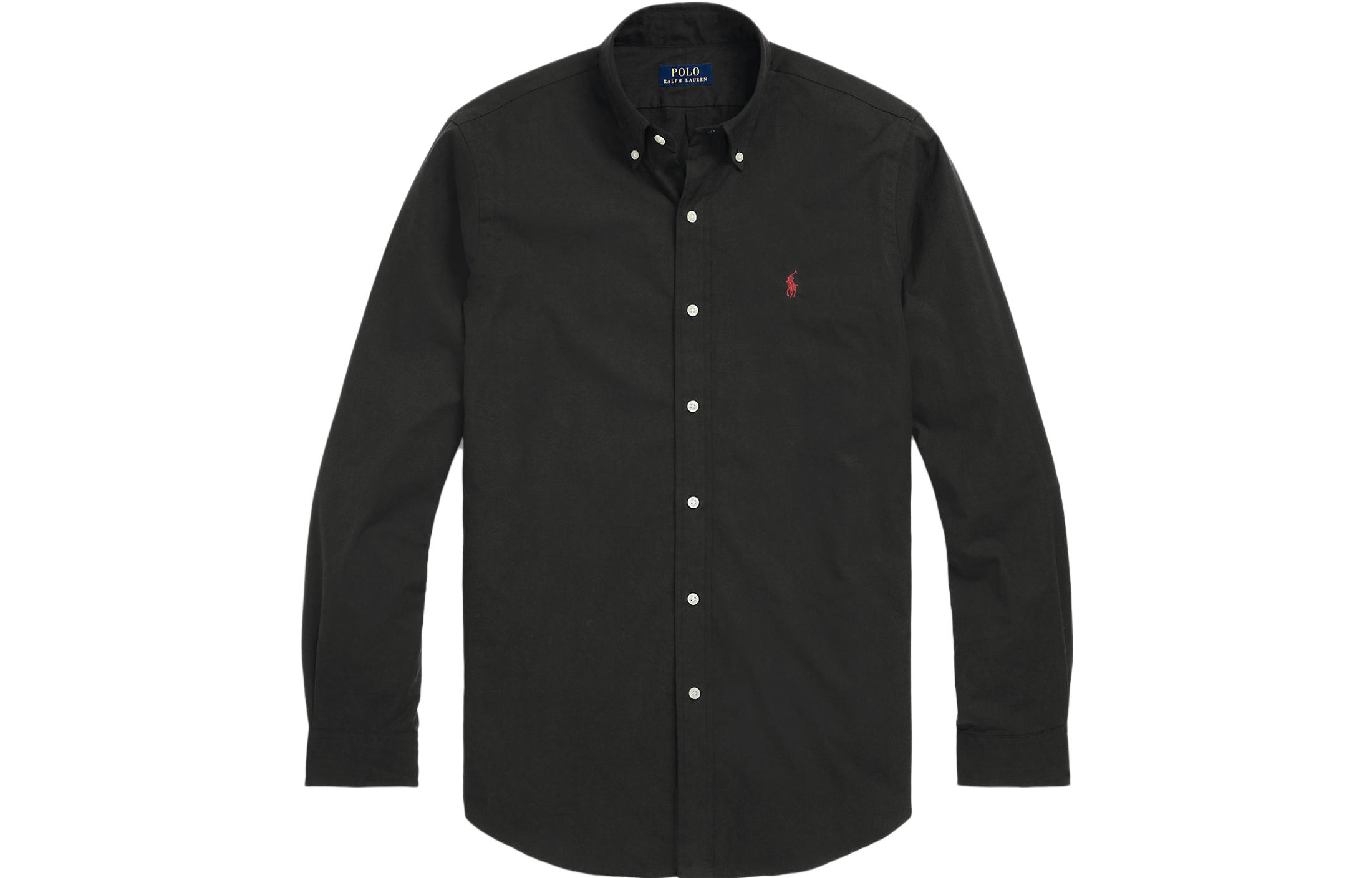 

Футболка поло мужская черная Polo Ralph Lauren