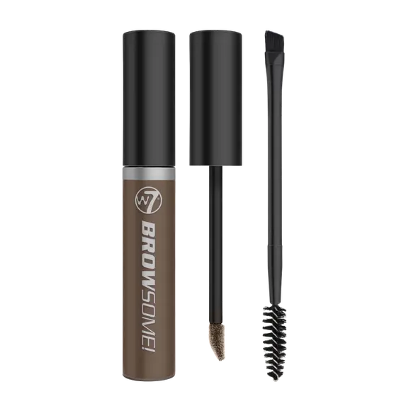

Окрашивающий и фиксирующий гель для бровей темно-коричневый W7 Browsome!, 8 мл
