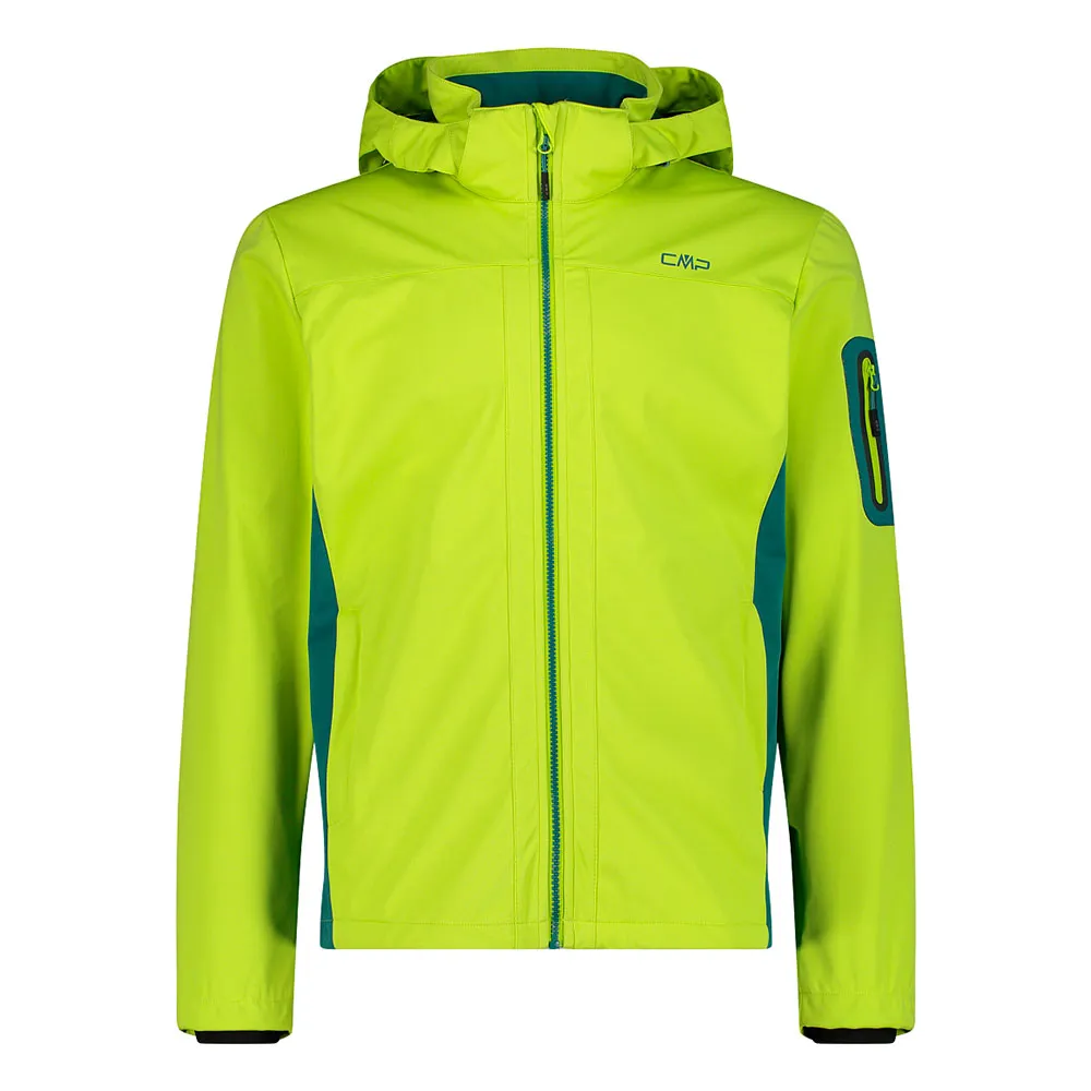 

Куртка CMP Zip Hood 39A5027 softshell, желтый