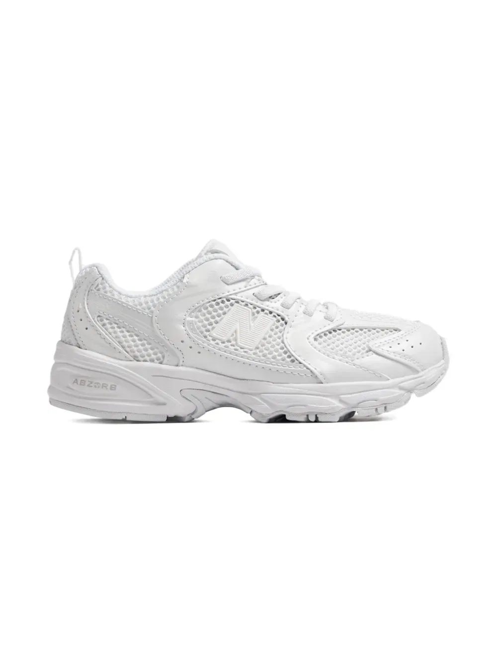 Кроссовки с логотипом 530 New Balance Kids, белый