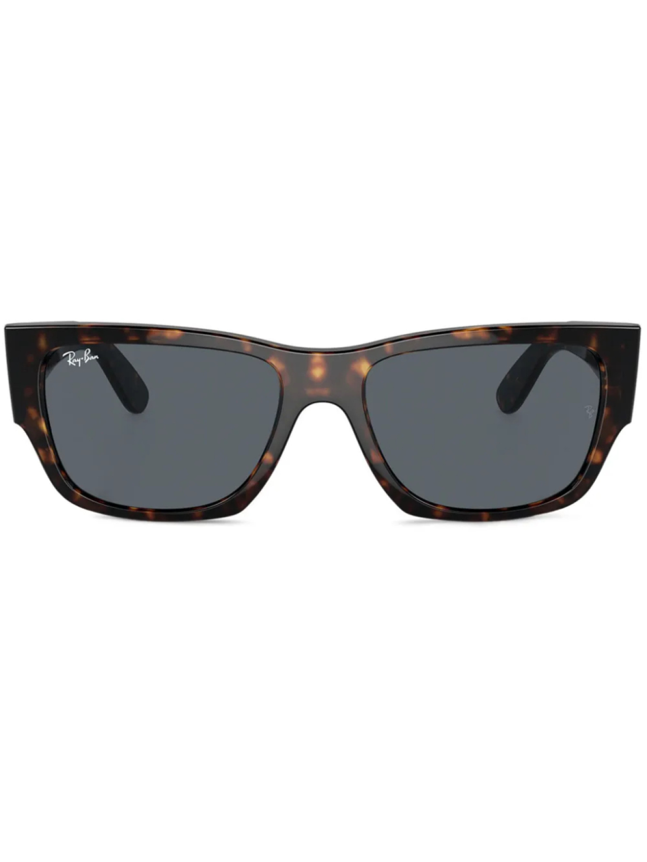 

Ray-Ban солнцезащитные очки Carlos в прямоугольной оправе, коричневый