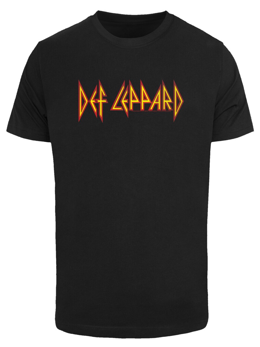 

Рубашка F4NT4STIC Def Leppard, черный