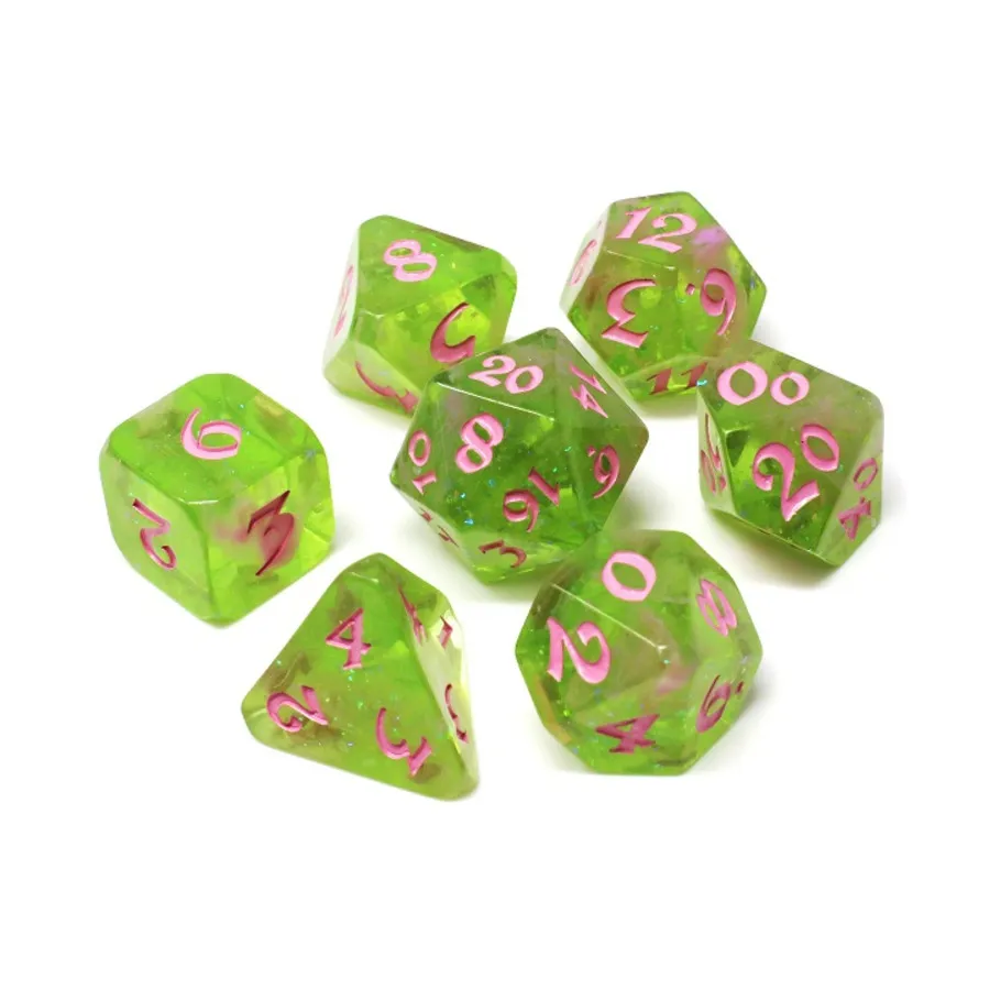 

Полисет - Весенний двор (7), Polymer Poly Sets (Die Hard Dice)