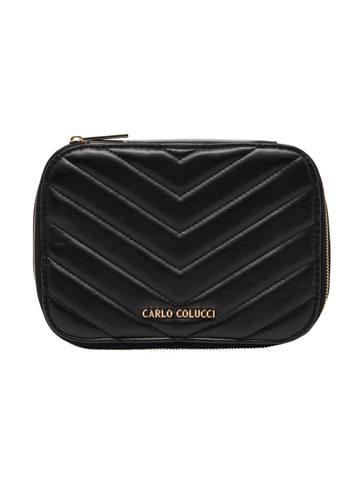 

Carlo Colucci Косметичка Dobner черного цвета