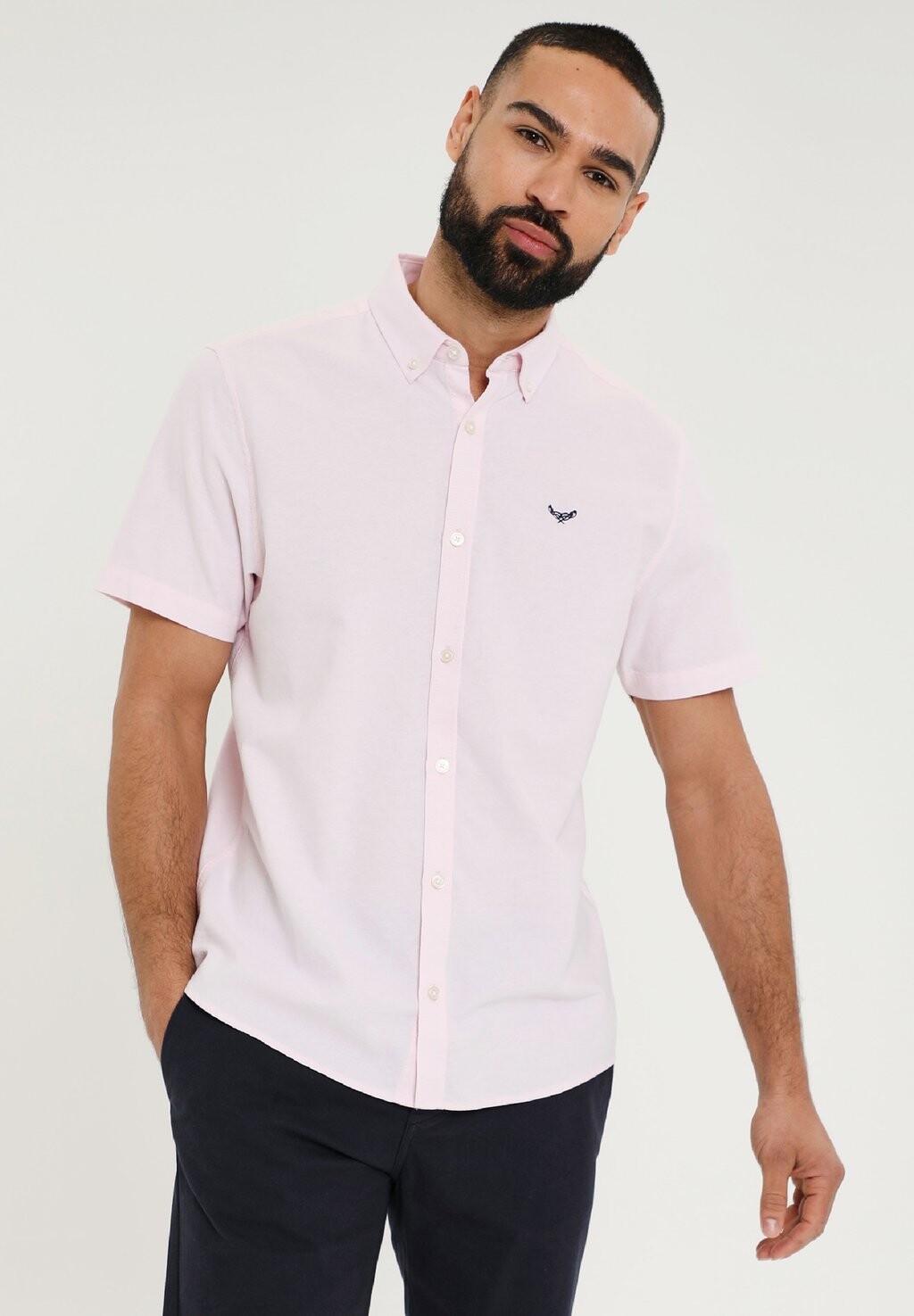 

Рубашка INFERNO Threadbare, цвет pastel pink