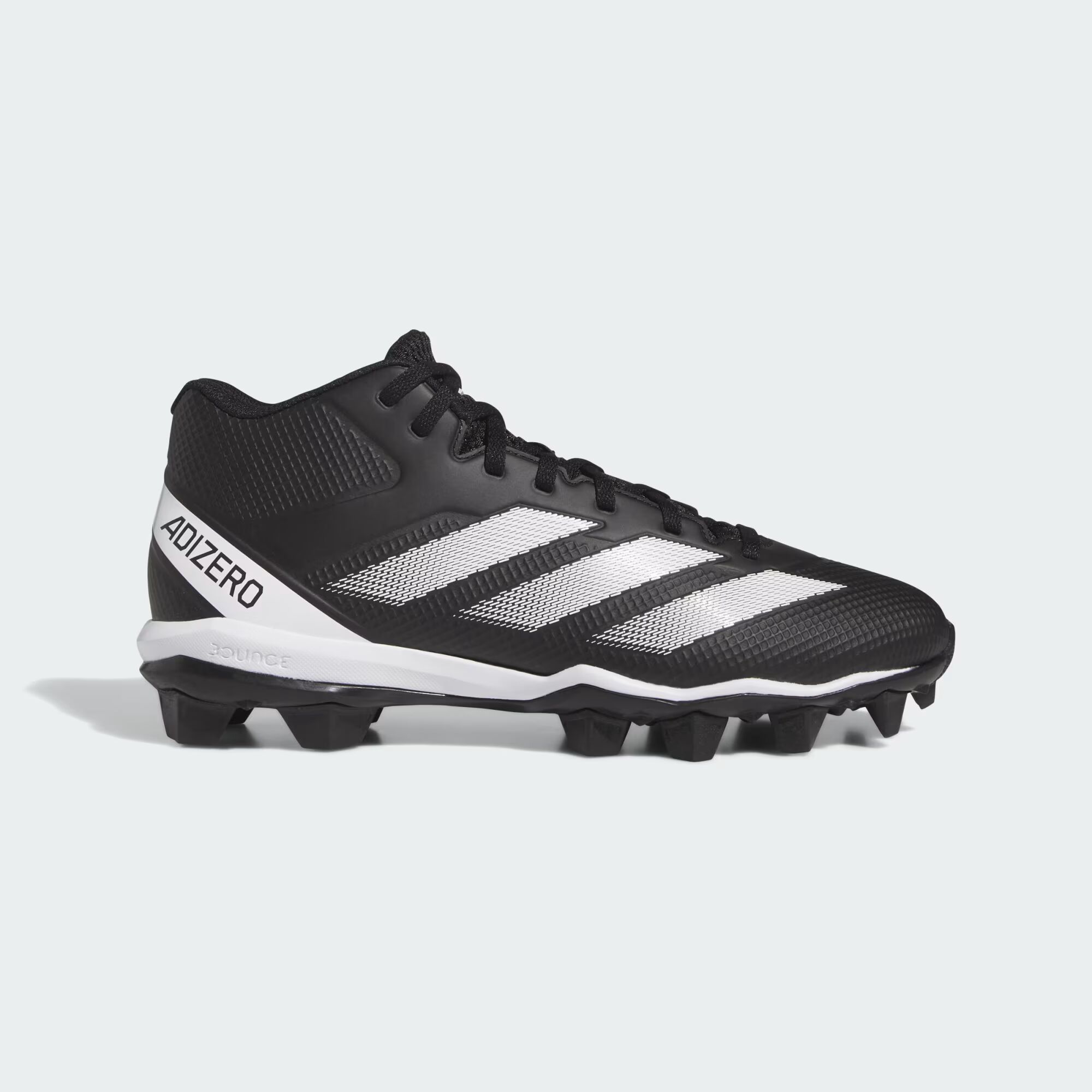 

Формованные футбольные бутсы Adizero Impact.2 Adidas, цвет Core Black/Cloud White/Core Black