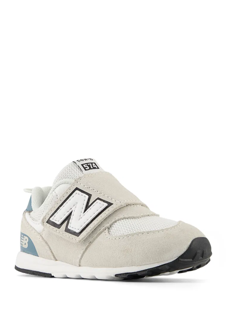Кроссовки детские, Lifestyle, 574, New Balance, экрю/мультиколор — фото 3
