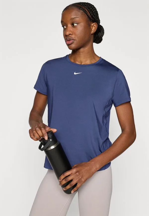 Классическая спортивная футболка Nike Performance, Midnight Navy/White — фото 4