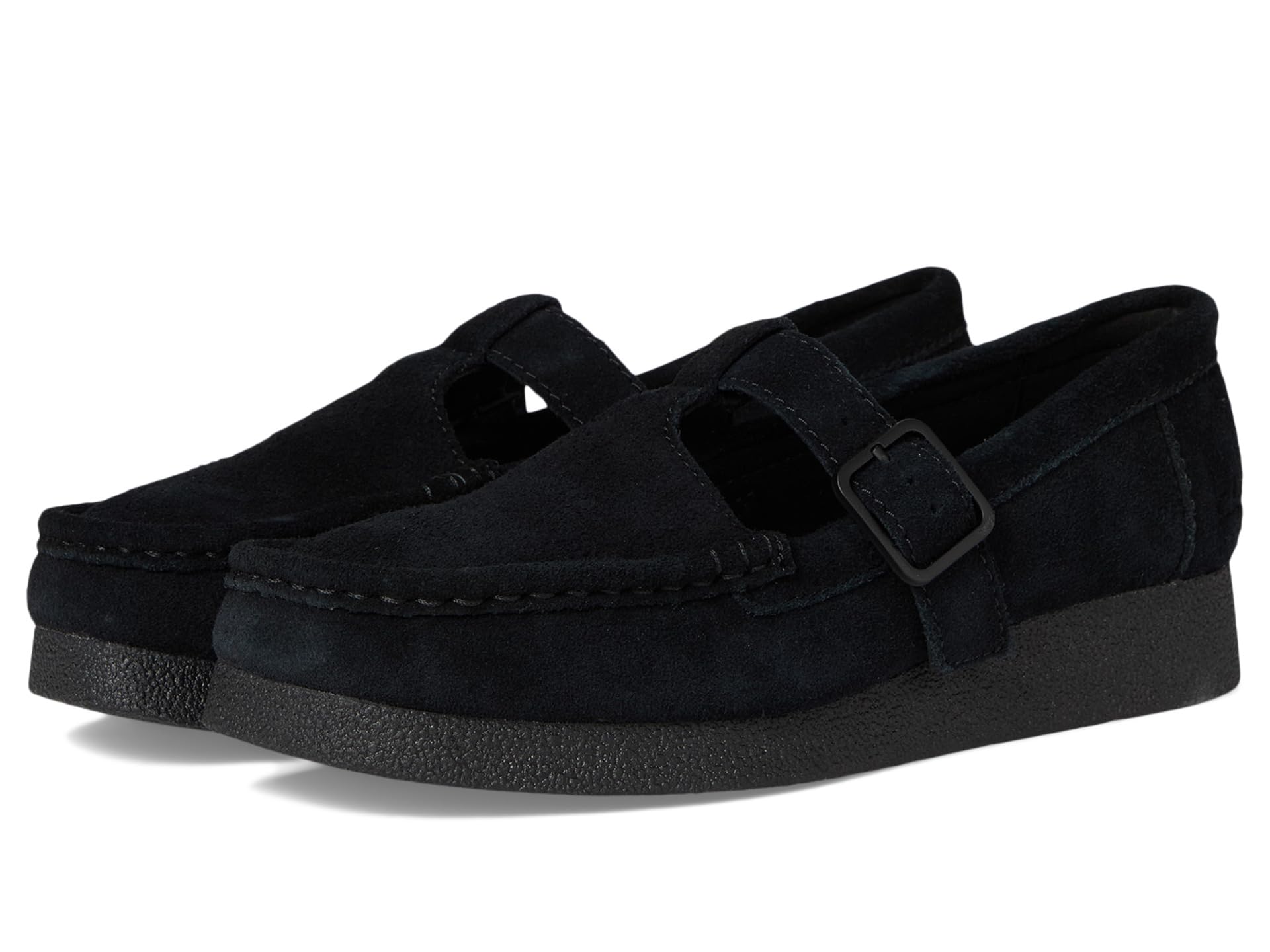 Лоферы Clarks Wallabee Evo Bar, черный