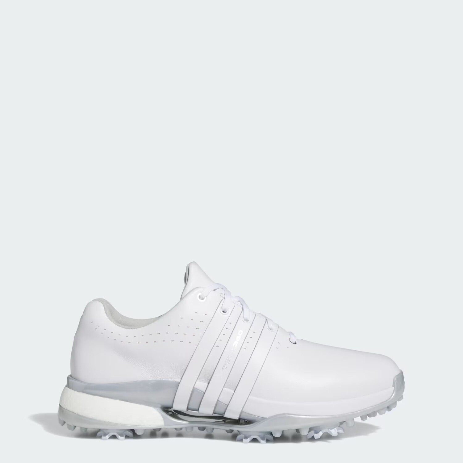 Обувь для гольфа Tour360 24 Adidas, цвет Cloud White/Cloud White/Silver Metallic