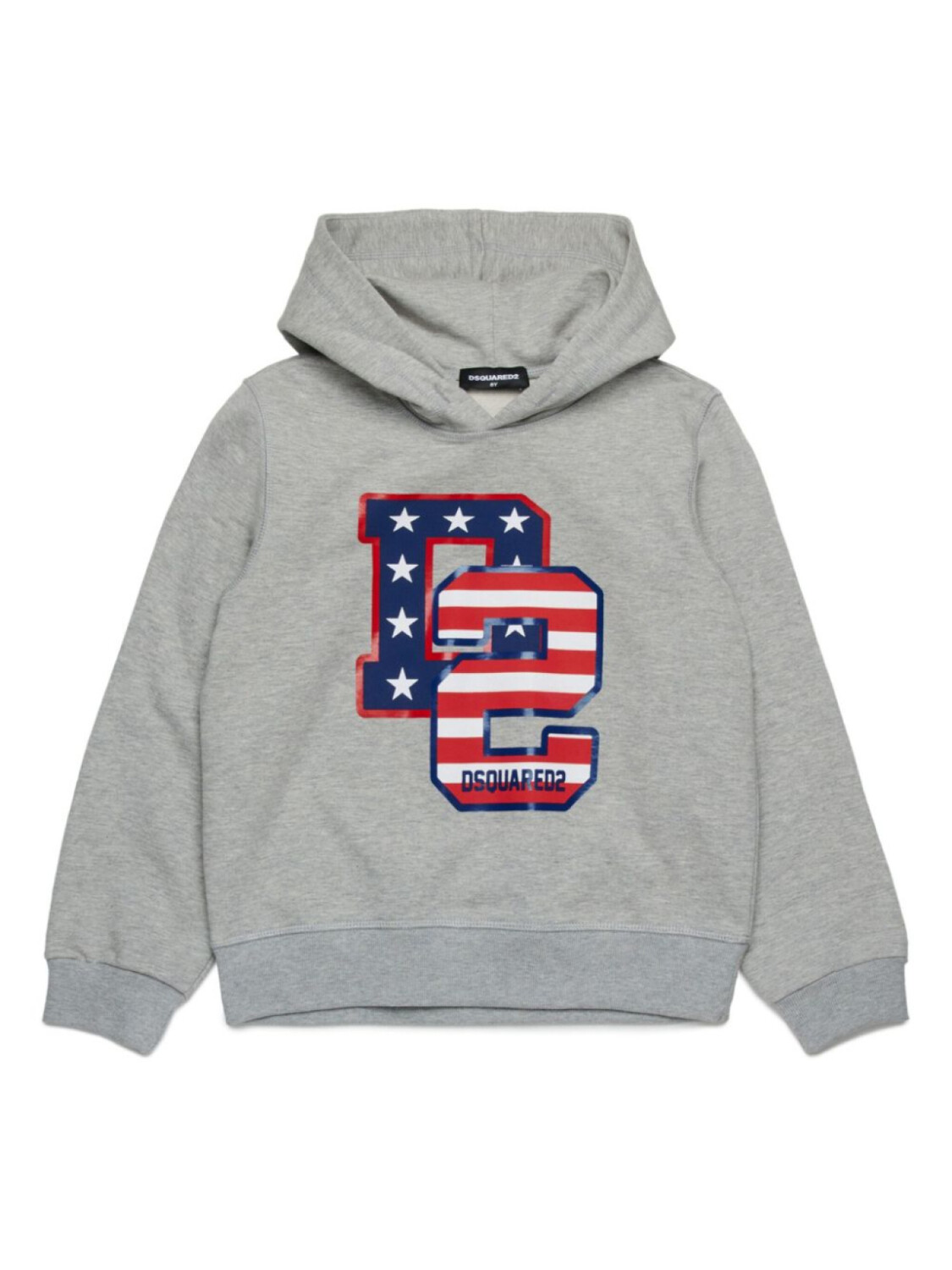 

DSQUARED2 KIDS худи с логотипом, серый