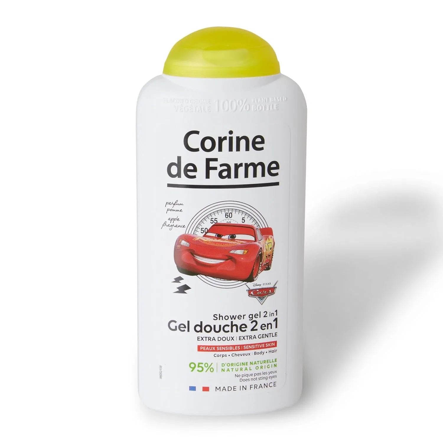Детский гель для душа и шампунь 2 в 1 Cars, 300 мл Corine De Farme