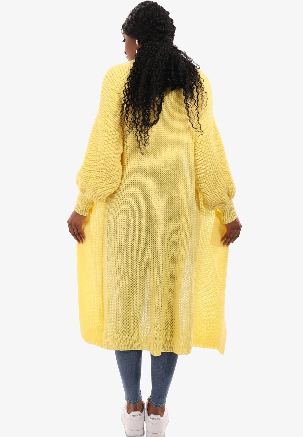 

Кардиган BASIC VERSCHLUSSLOS MIT EINSCHUBTASCHEN YC Fashion & Style, желтый