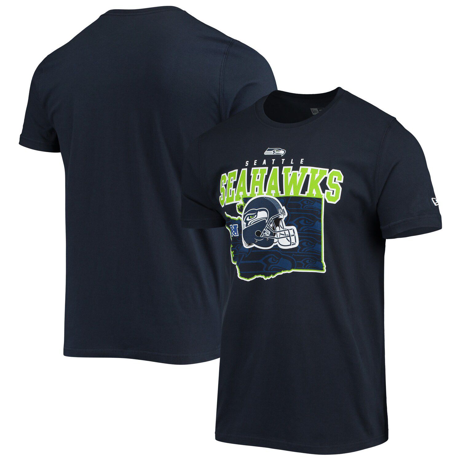 

Мужская темно-синяя футболка Seattle Seahawks Local Pack New Era, Синий, Мужская темно-синяя футболка Seattle Seahawks Local Pack New Era