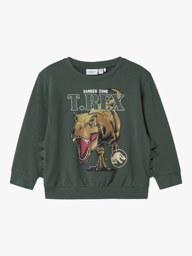 

Детская хлопковая толстовка Jurassic World T-Rex NAME IT, Garden Topiary