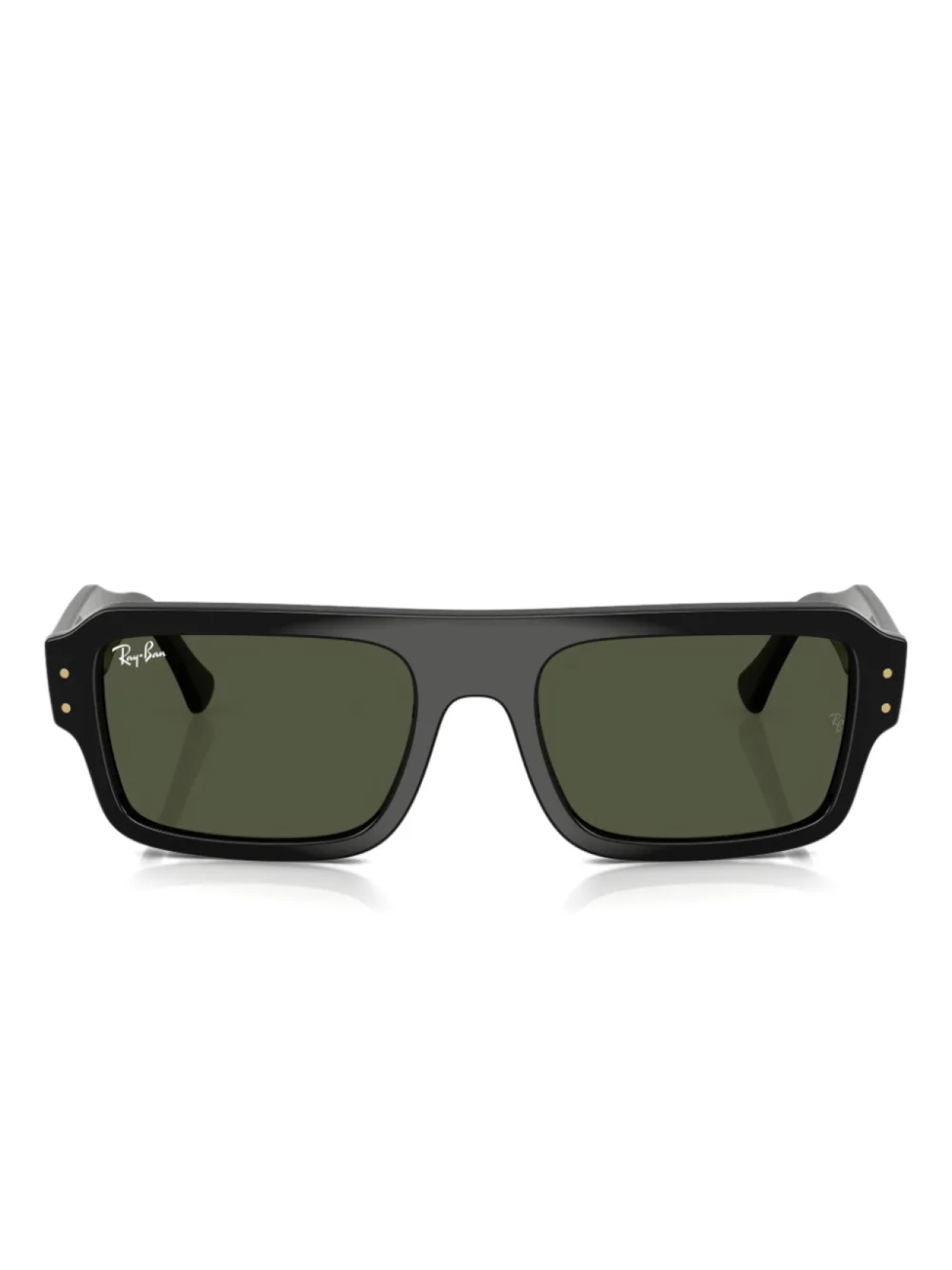 

Солнцезащитные очки в прямоугольной оправе Ray-Ban, черный