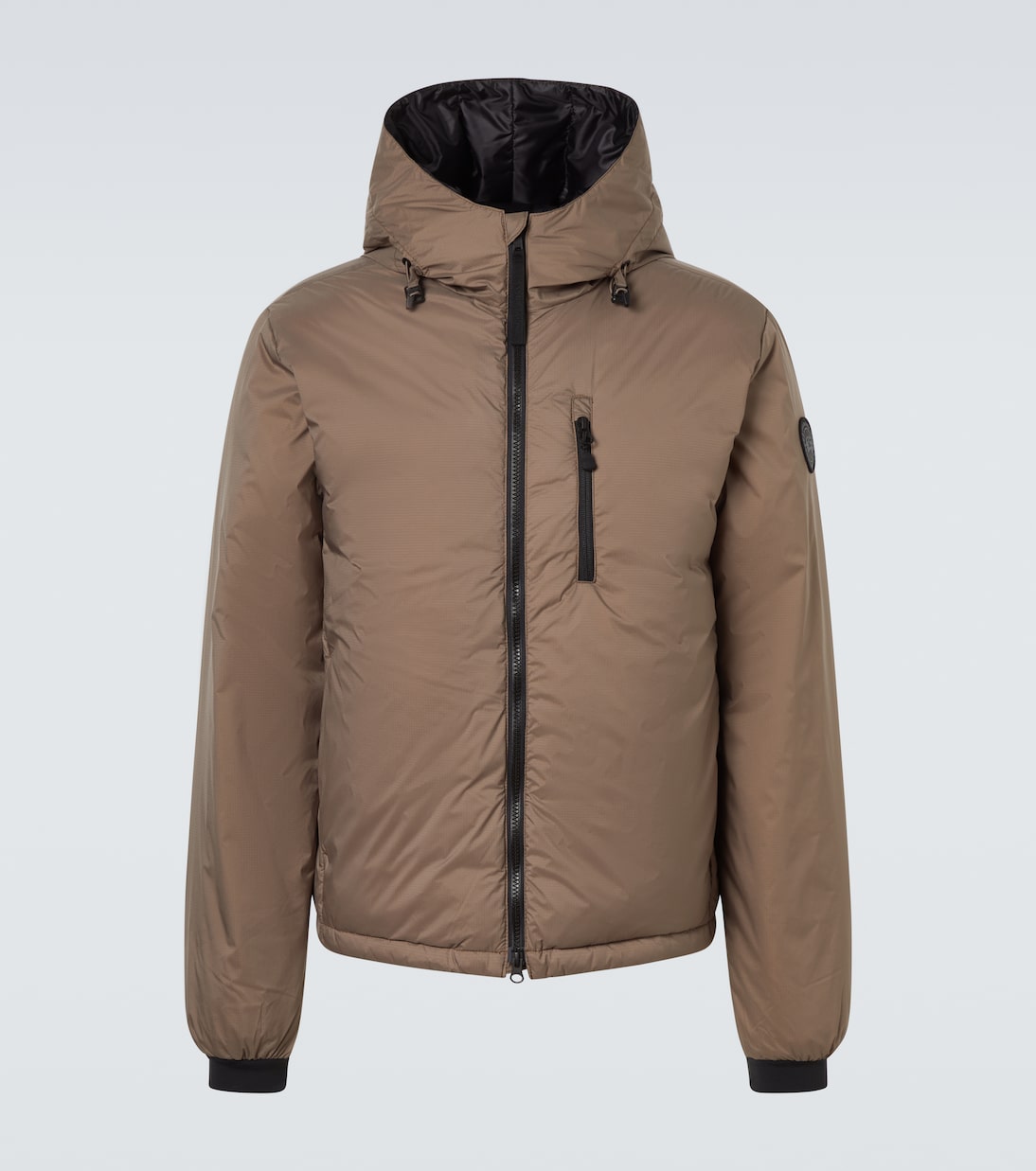 

Пуховик с капюшоном Lodge Canada Goose, Taupe Grey