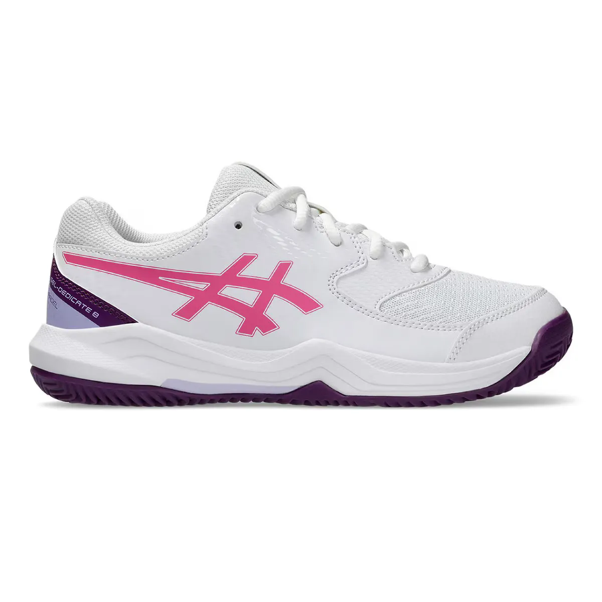 

Детские кроссовки для паделя Asics GEL-DEDICATE 8 GS, белый/розовый