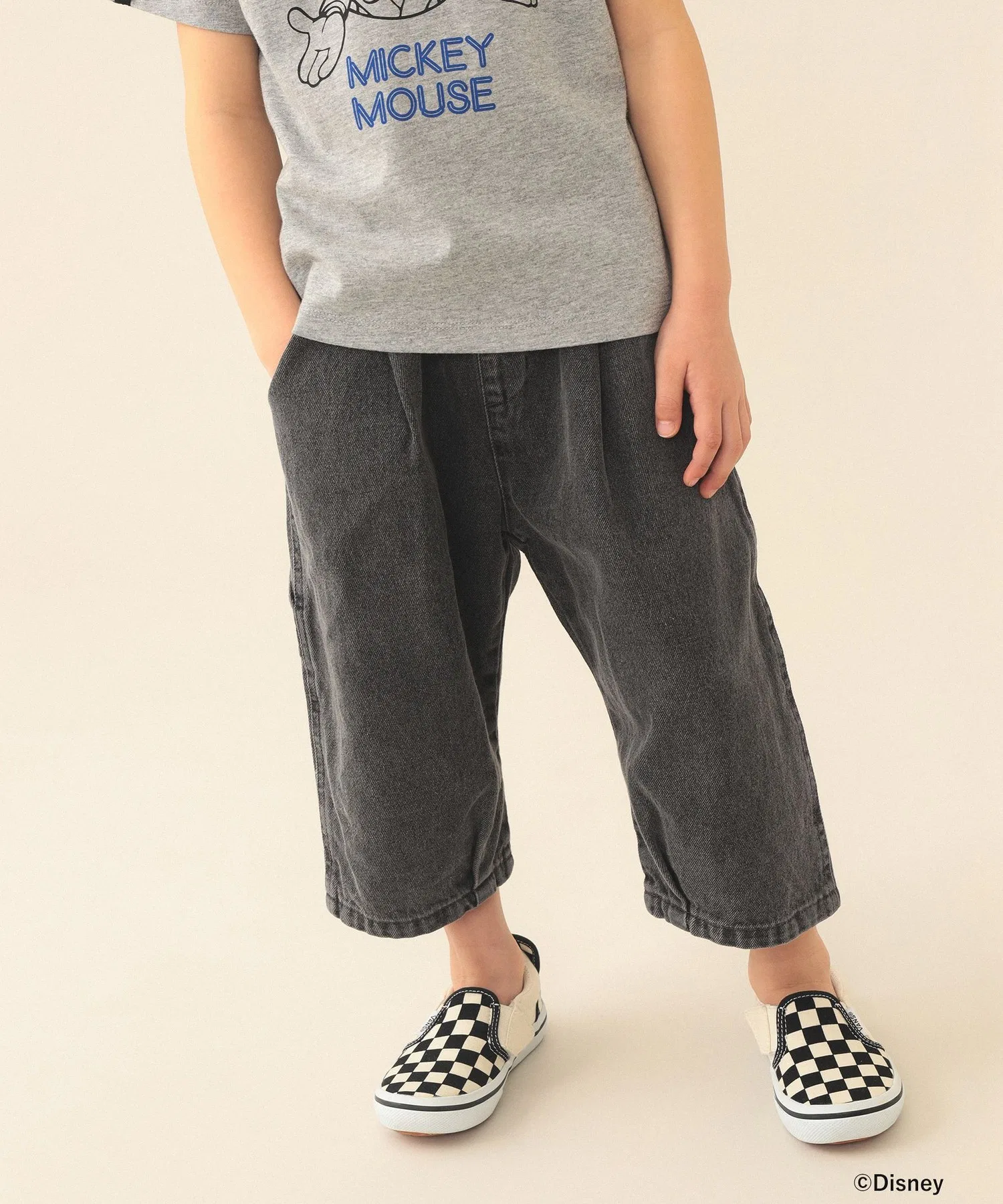 Укороченные джинсы, весна-лето 2026 (размеры 90-150 см)