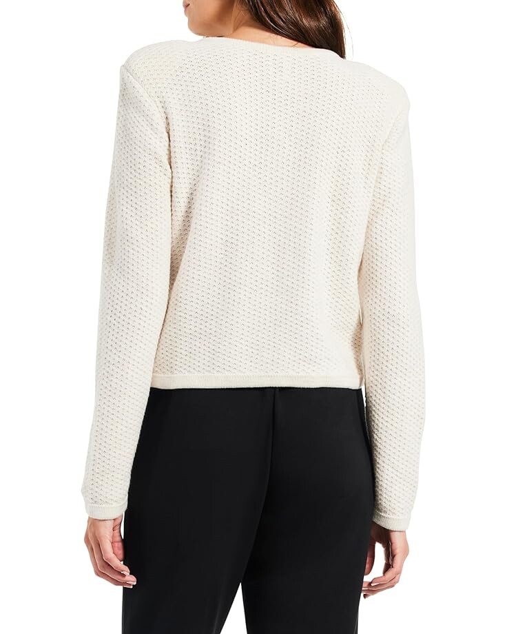 

Свитер NIC+ZOE Plus Size Gilded Texture Cardigan, кремовый
