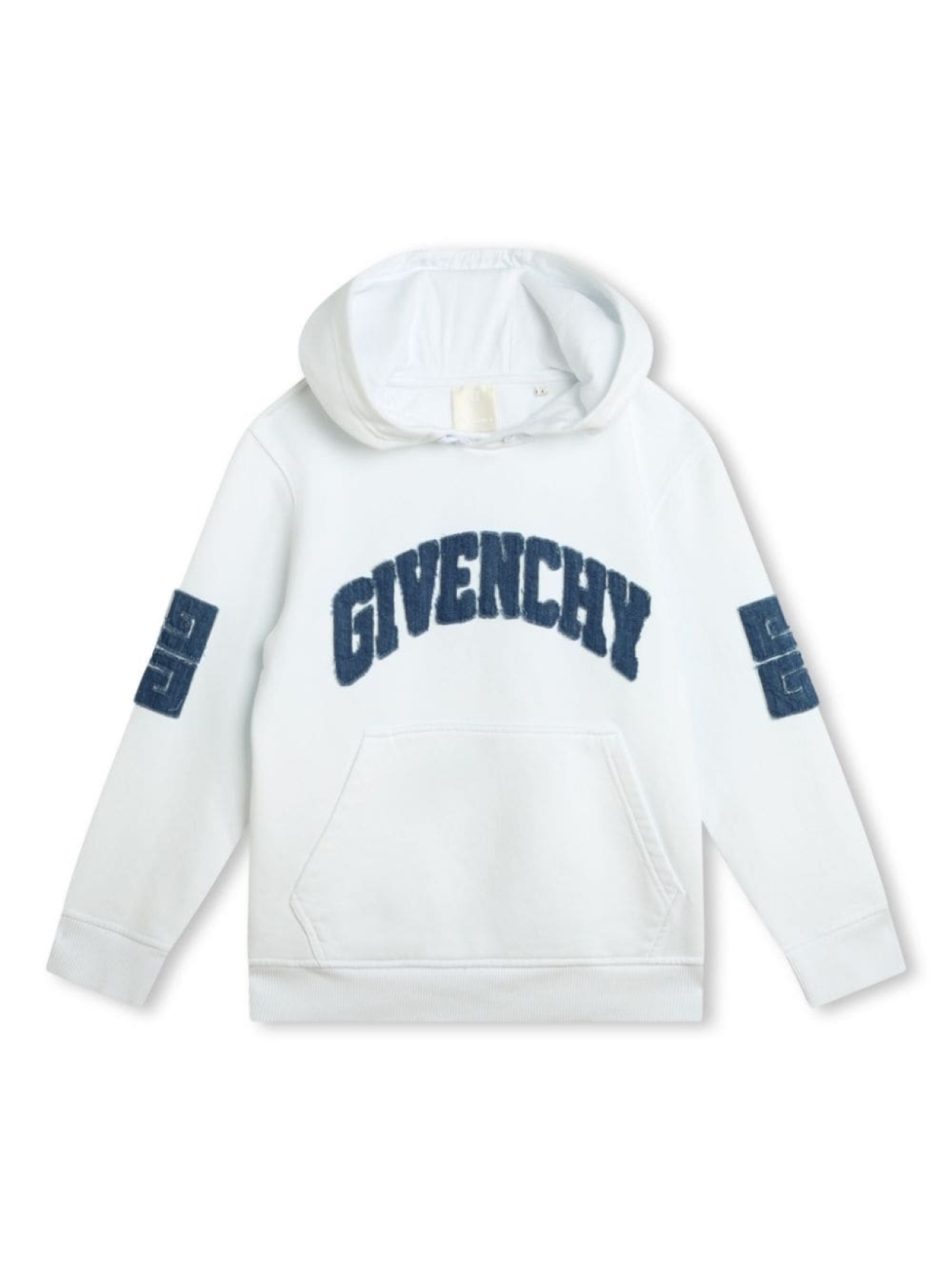 

Givenchy Kids худи с логотипом, белый