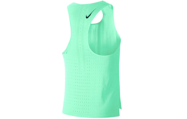 Жилет Nike AeroSwift Breathable Training Sports Running Vest Green — фото 2