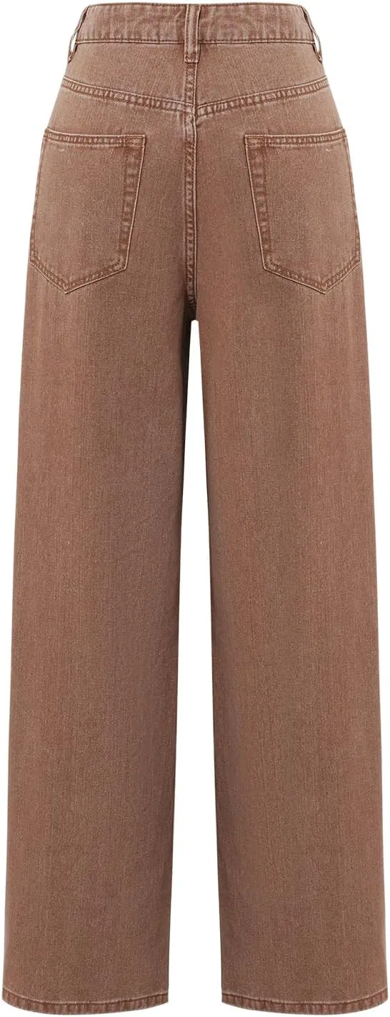 Джинсы свободные Vintage, Khaki — фото 2