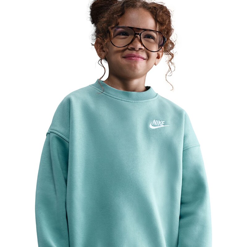 Sweatshirt g nsw club flc ovrszd crew lbr Nike, мультиколор — фото 3