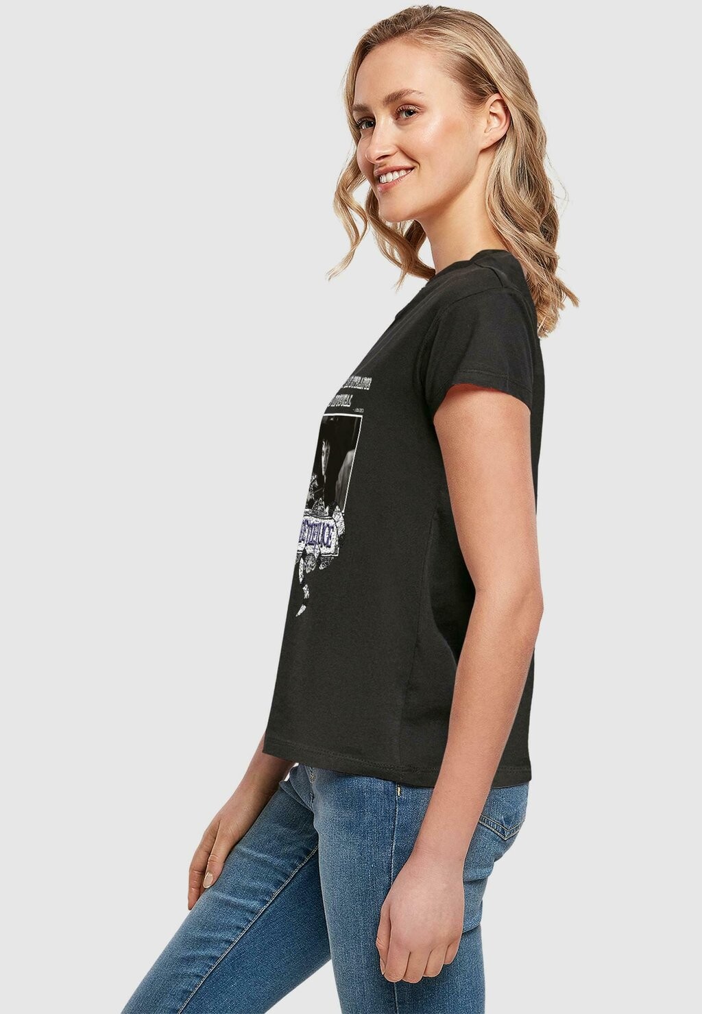 

Футболка с принтом BEETLEJUICE UNUSUAL BOX TEE ABSOLUTE CULT, черный
