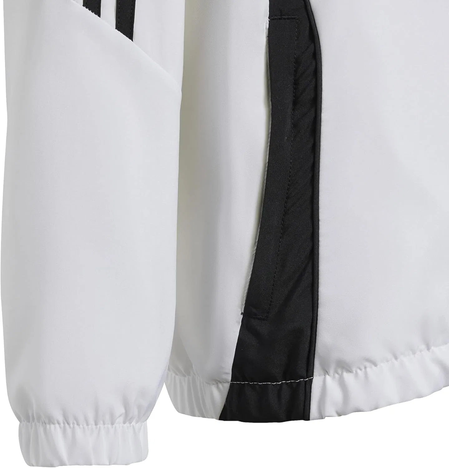 Детская ветровка Tiro24, adidas, белый/черный — фото 3