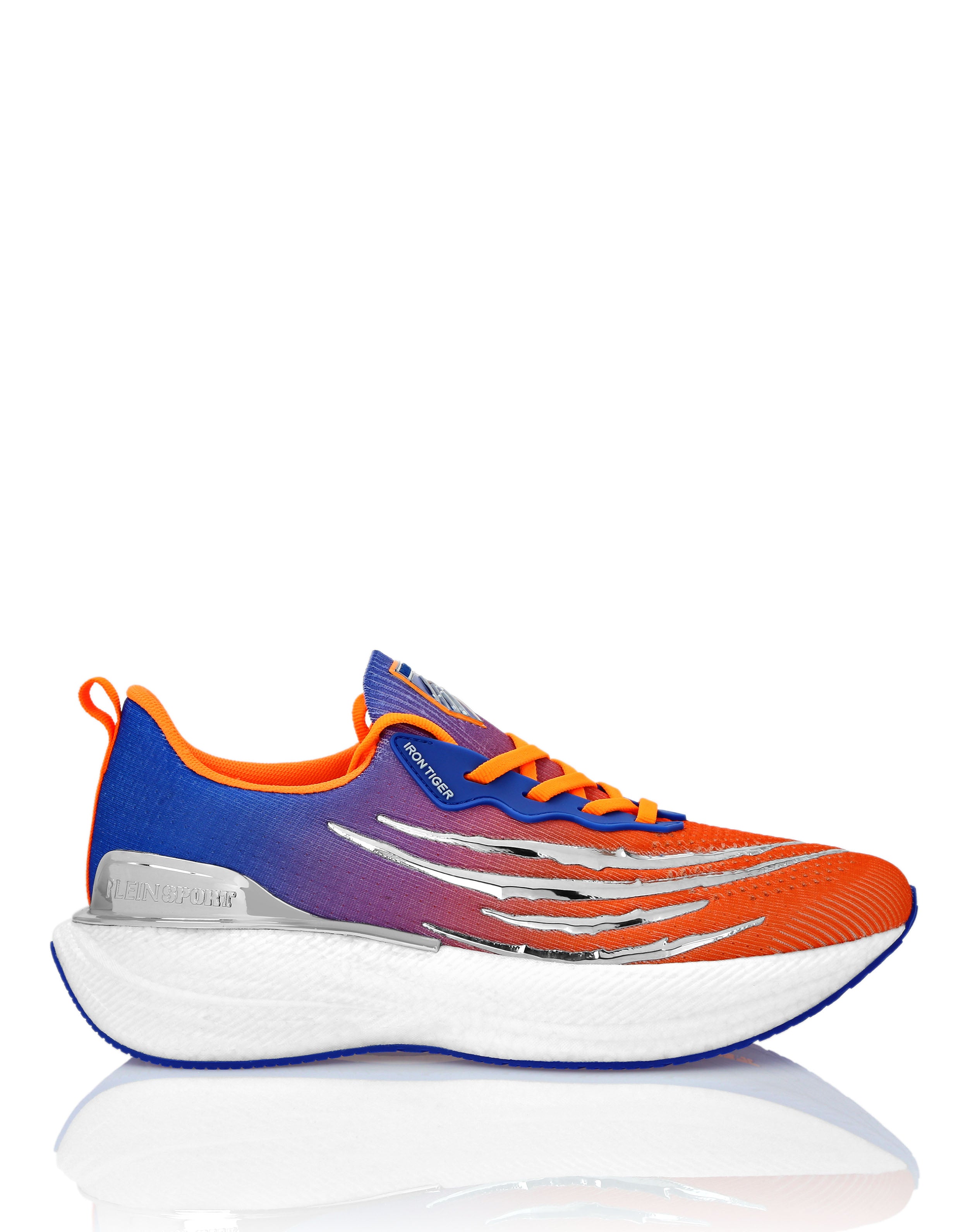 Кроссовки IRON TIGER // GEN.X.05 Plein Sport, синий/оранжевый