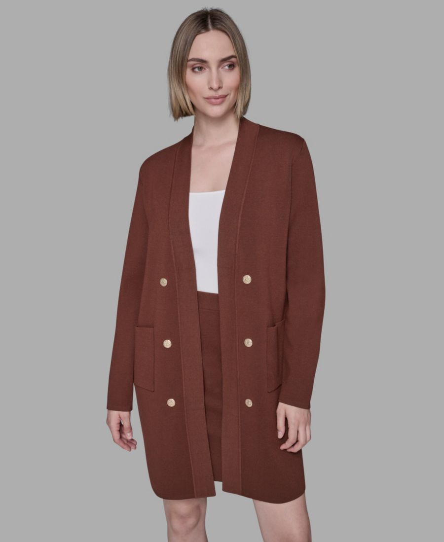 

Женский кардиган с длинными рукавами KARL LAGERFELD PARIS, Cappucino