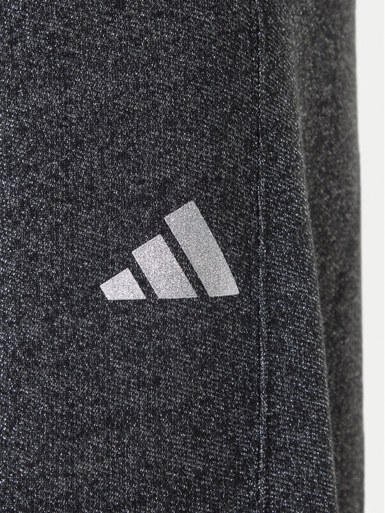 Спортивные брюки loose fit ALL SZN Holiday Glitter Fleece JX4360 Adidas, серый — фото 4