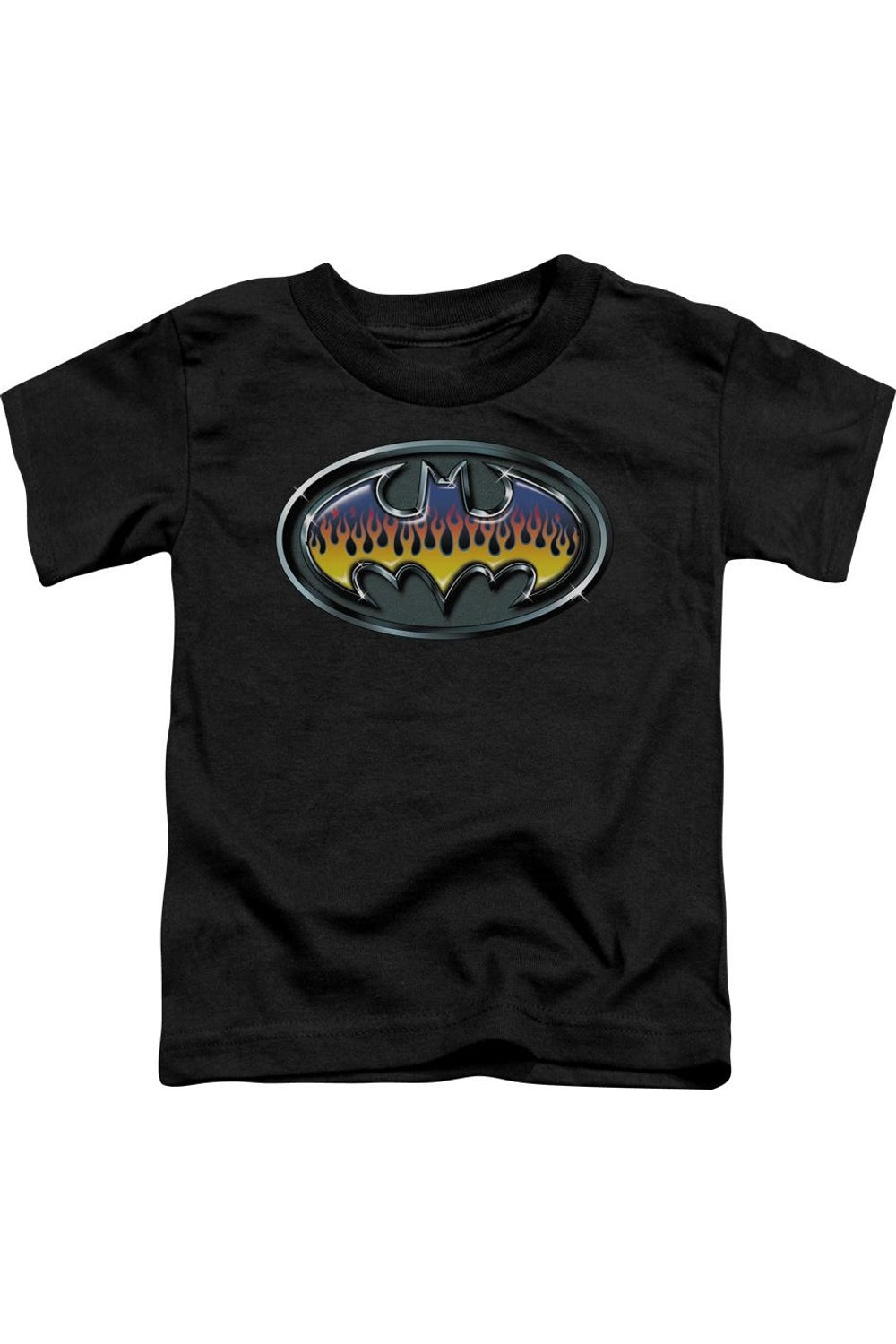 

Футболка с коротким рукавом "Hot Rod Shield" для малышей Batman Gildan, черный