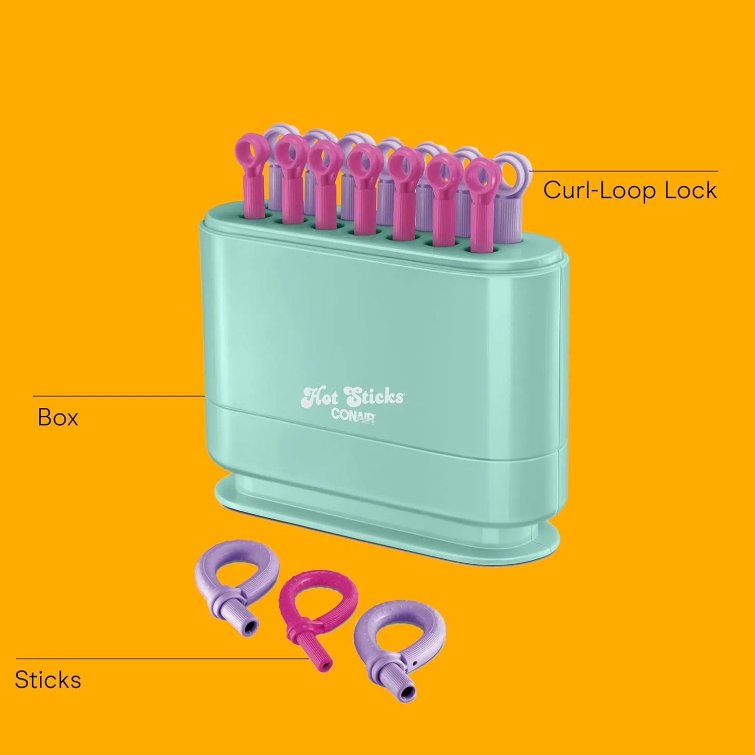Набор силиконовых горячих бигуди Hot Sticks от Conair Conair — фото 2